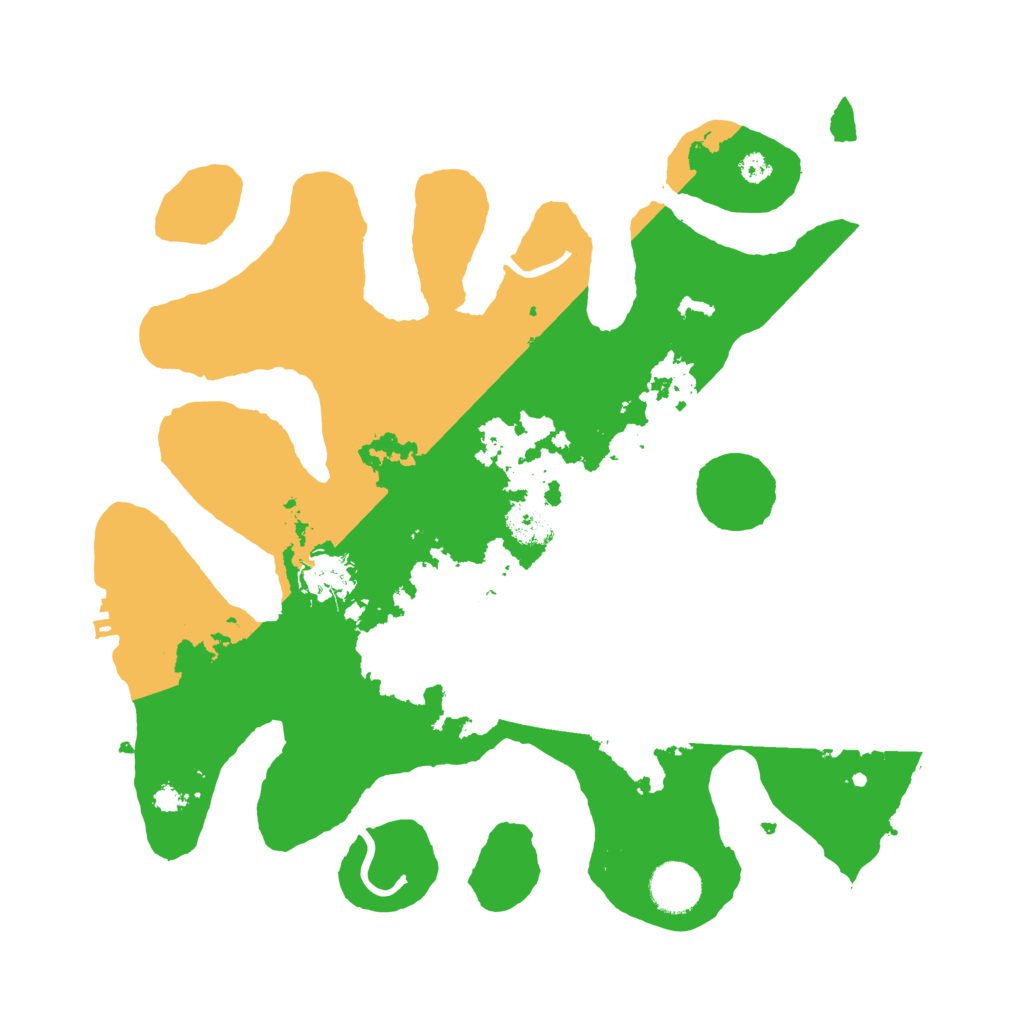 Biome Rust Map: Procedural Map, Size: 3500, Seed: 5053484