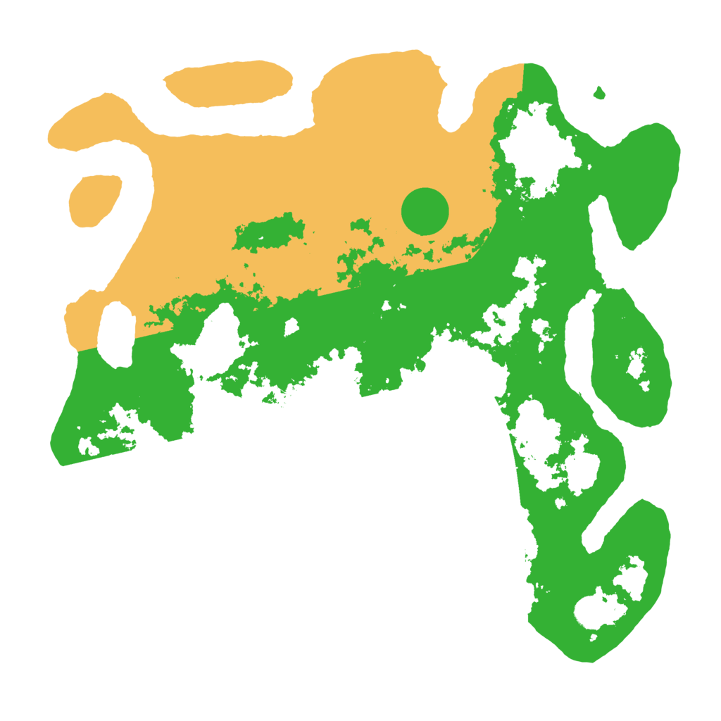 Biome Rust Map: Barren, Size: 4000, Seed: 26