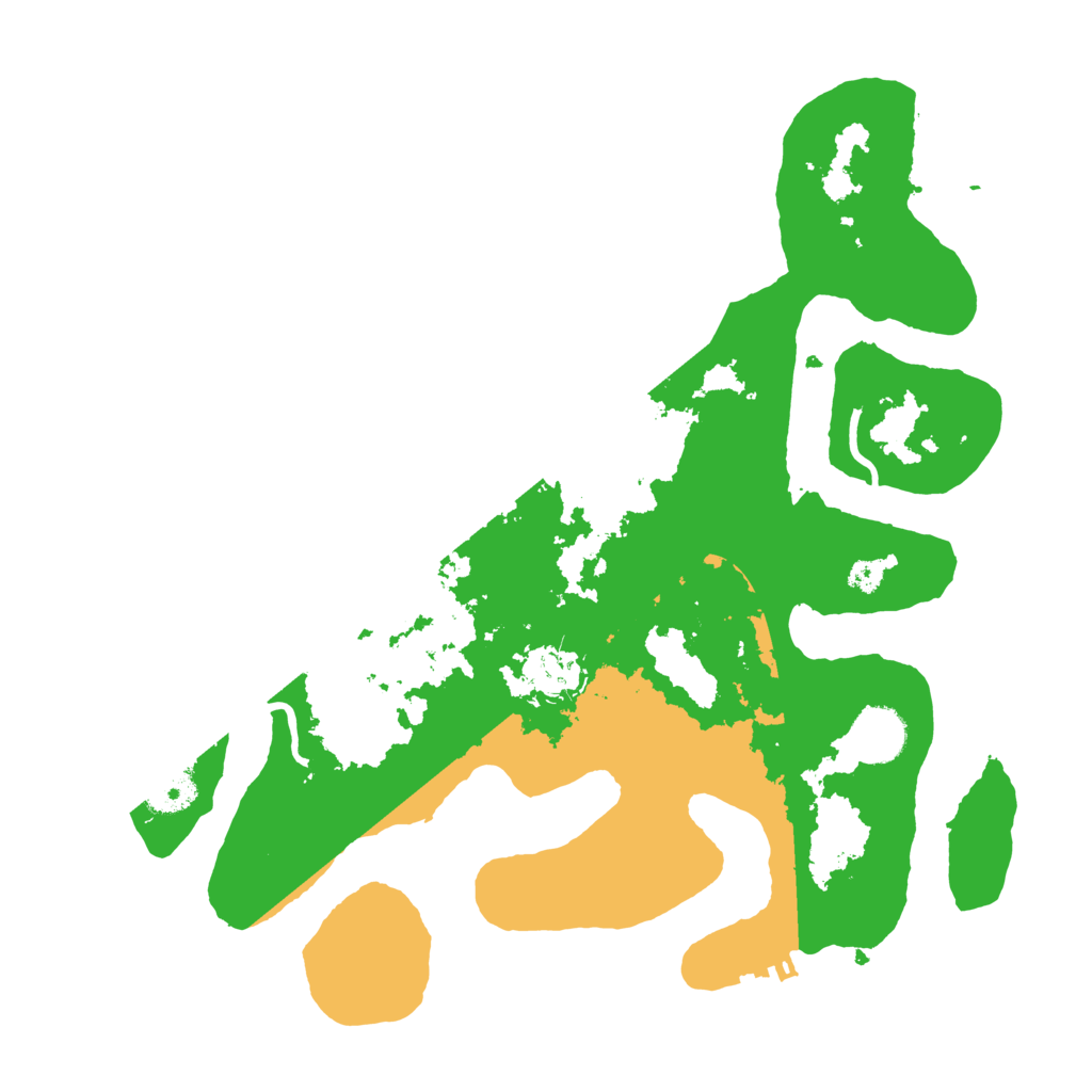 Biome Rust Map: Procedural Map, Size: 3500, Seed: 1423970183