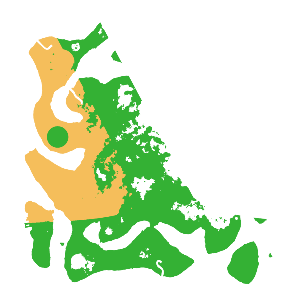 Biome Rust Map: Procedural Map, Size: 3750, Seed: 90086