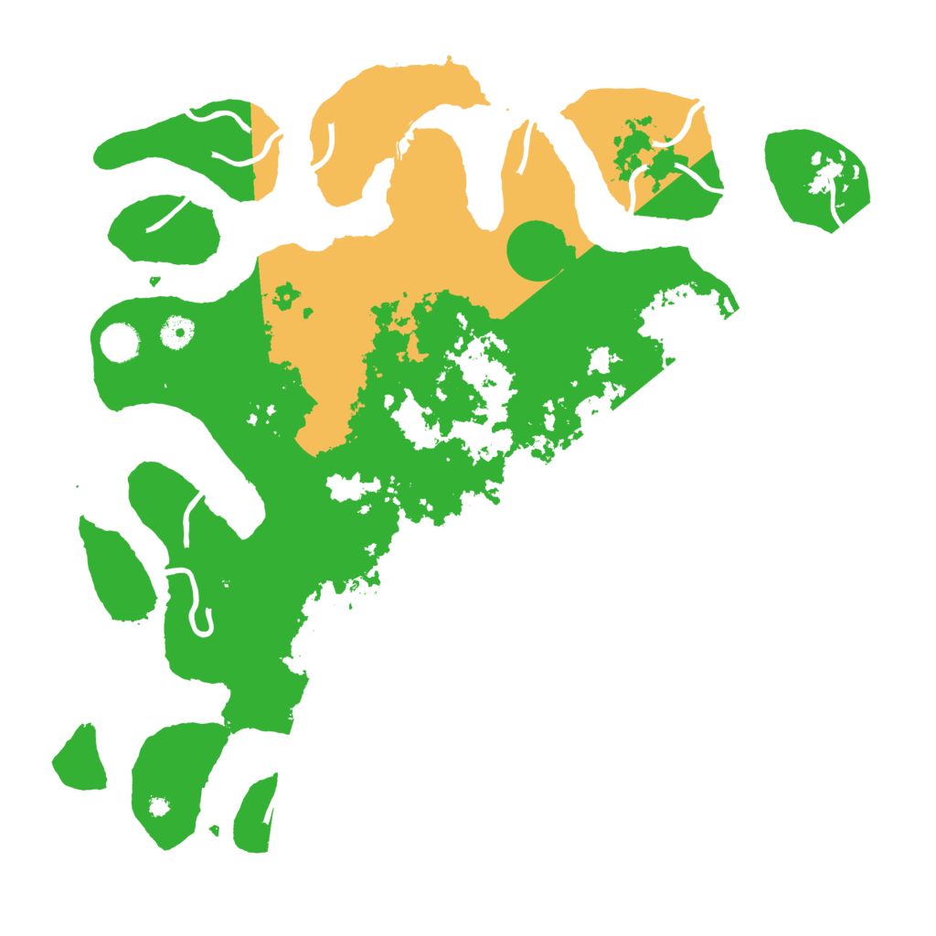Biome Rust Map: Procedural Map, Size: 4250, Seed: 26166