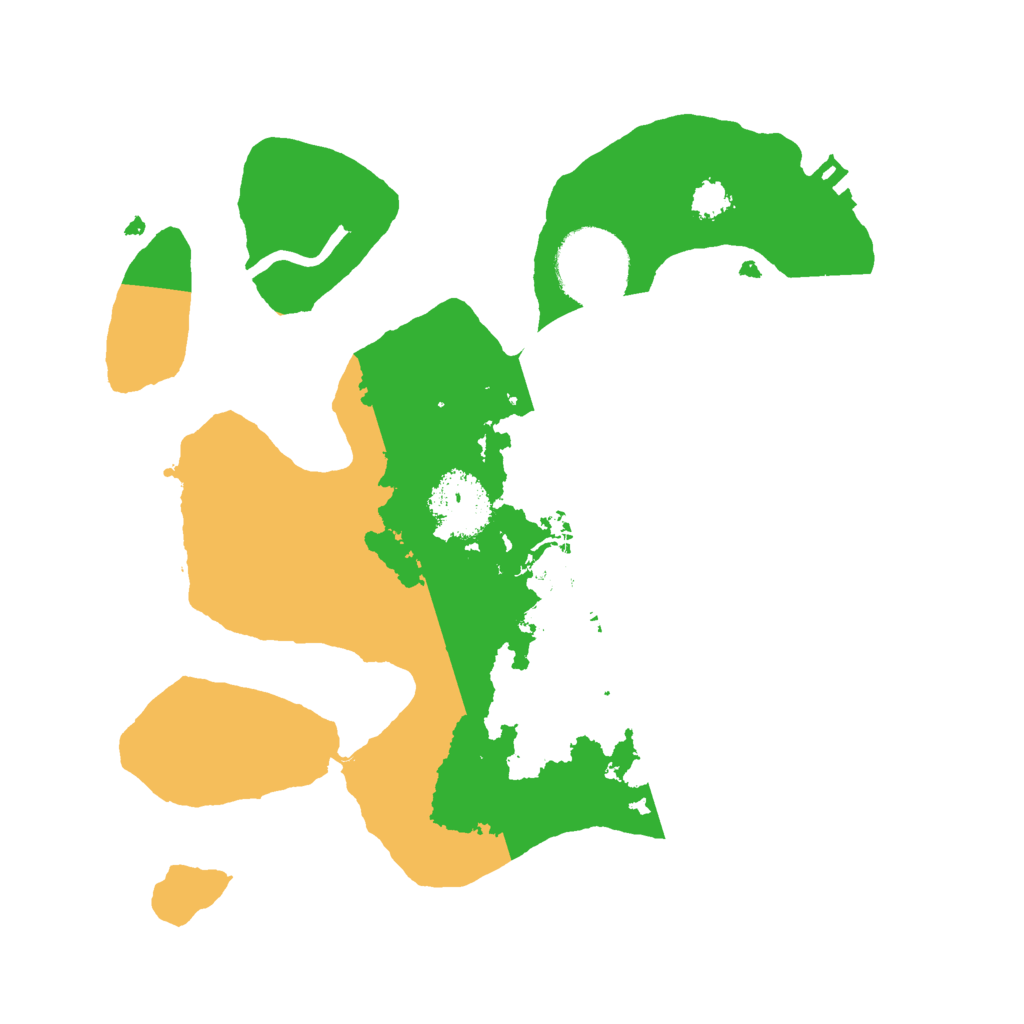 Biome Rust Map: Procedural Map, Size: 2500, Seed: 5077056