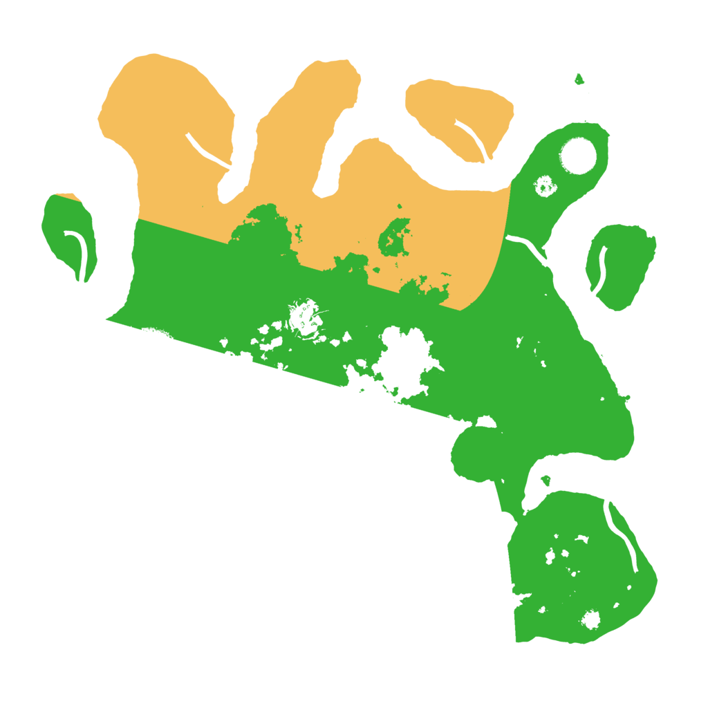 Biome Rust Map: Procedural Map, Size: 3440, Seed: 2147483647