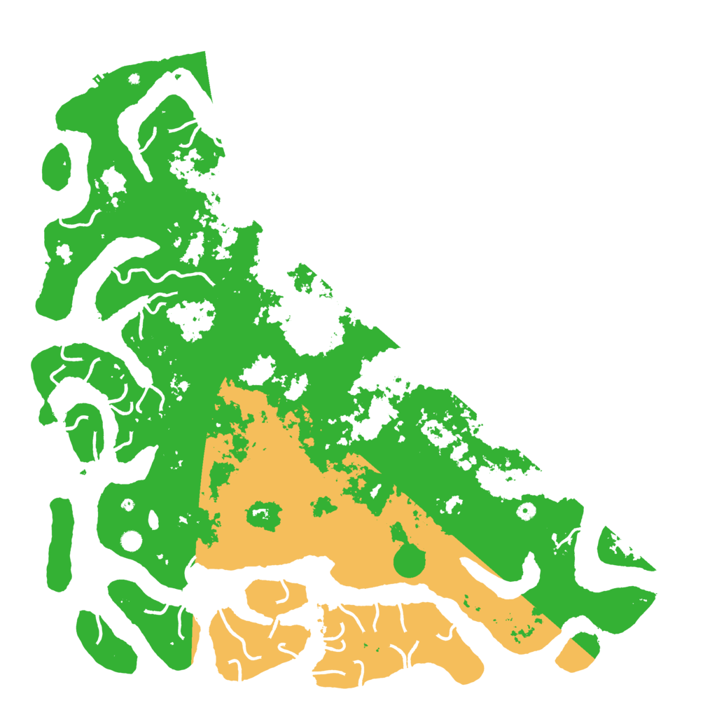 Biome Rust Map: Procedural Map, Size: 6000, Seed: 20252638