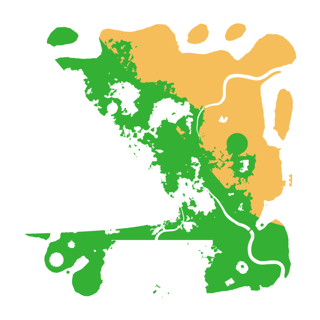 Biome Rust Map: Procedural Map, Size: 4000, Seed: 865358