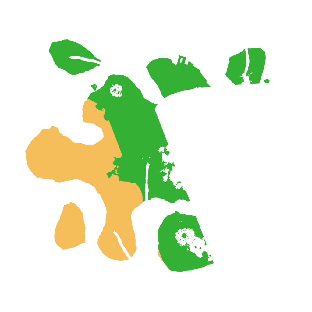 Biome Rust Map: Procedural Map, Size: 2500, Seed: 635176238