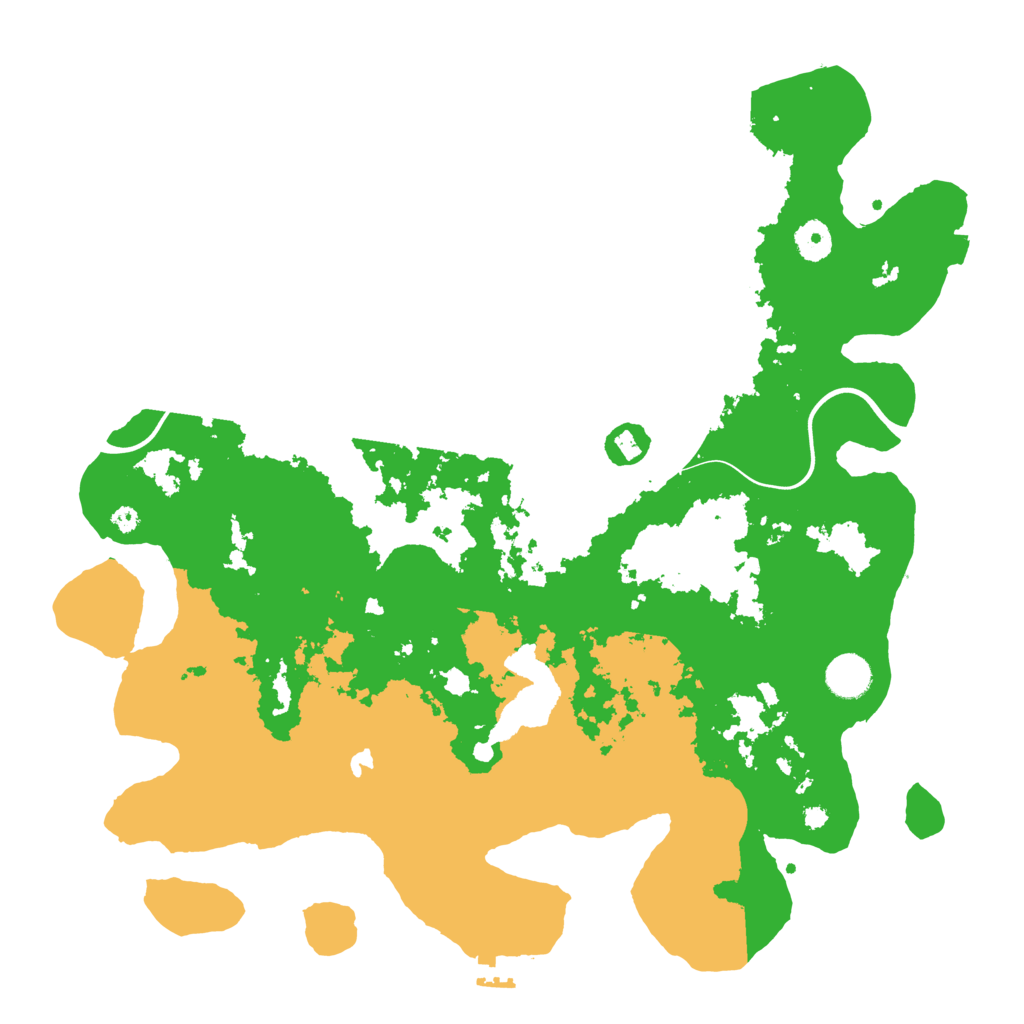 Biome Rust Map: Procedural Map, Size: 4000, Seed: 17453