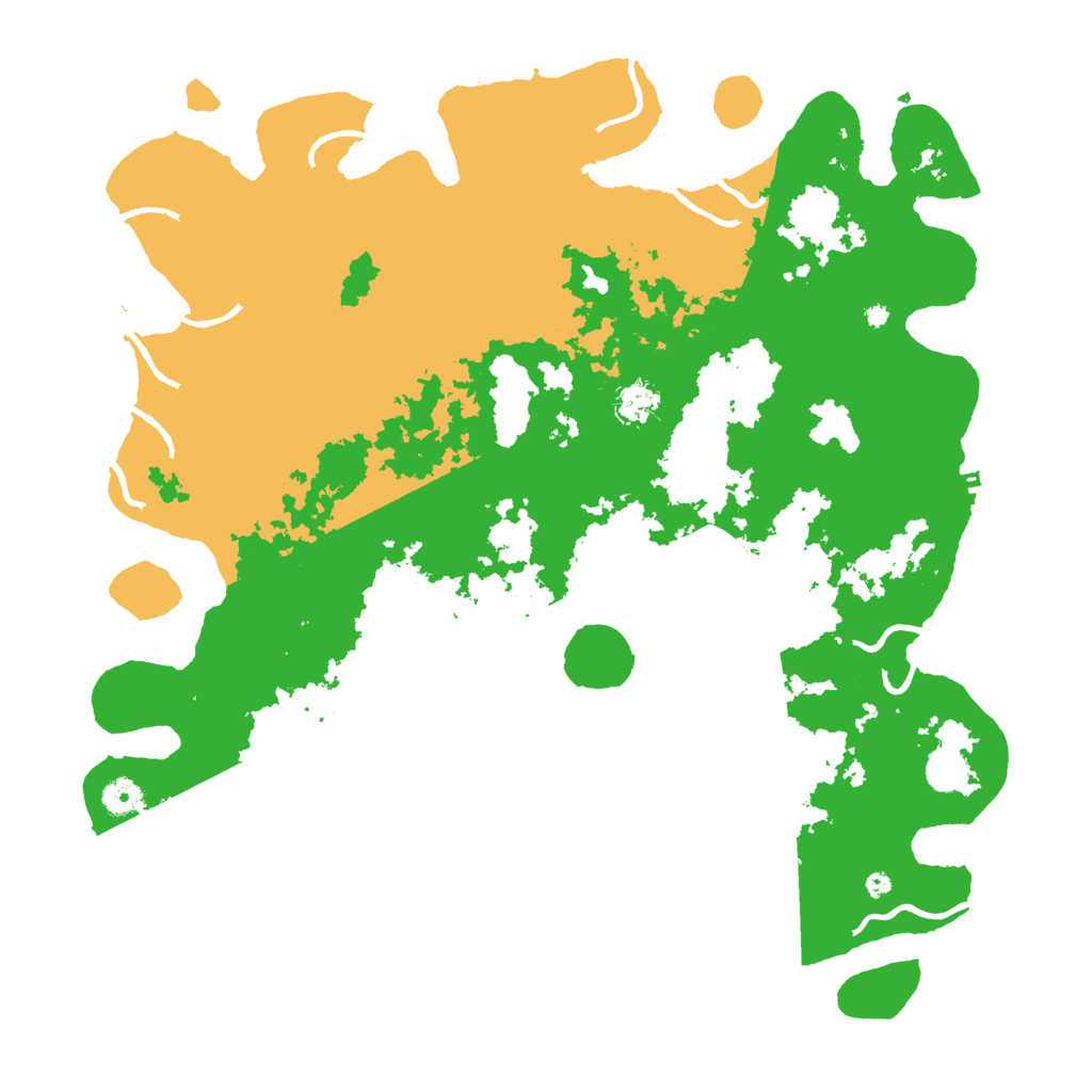 Biome Rust Map: Procedural Map, Size: 4500, Seed: 1612850997