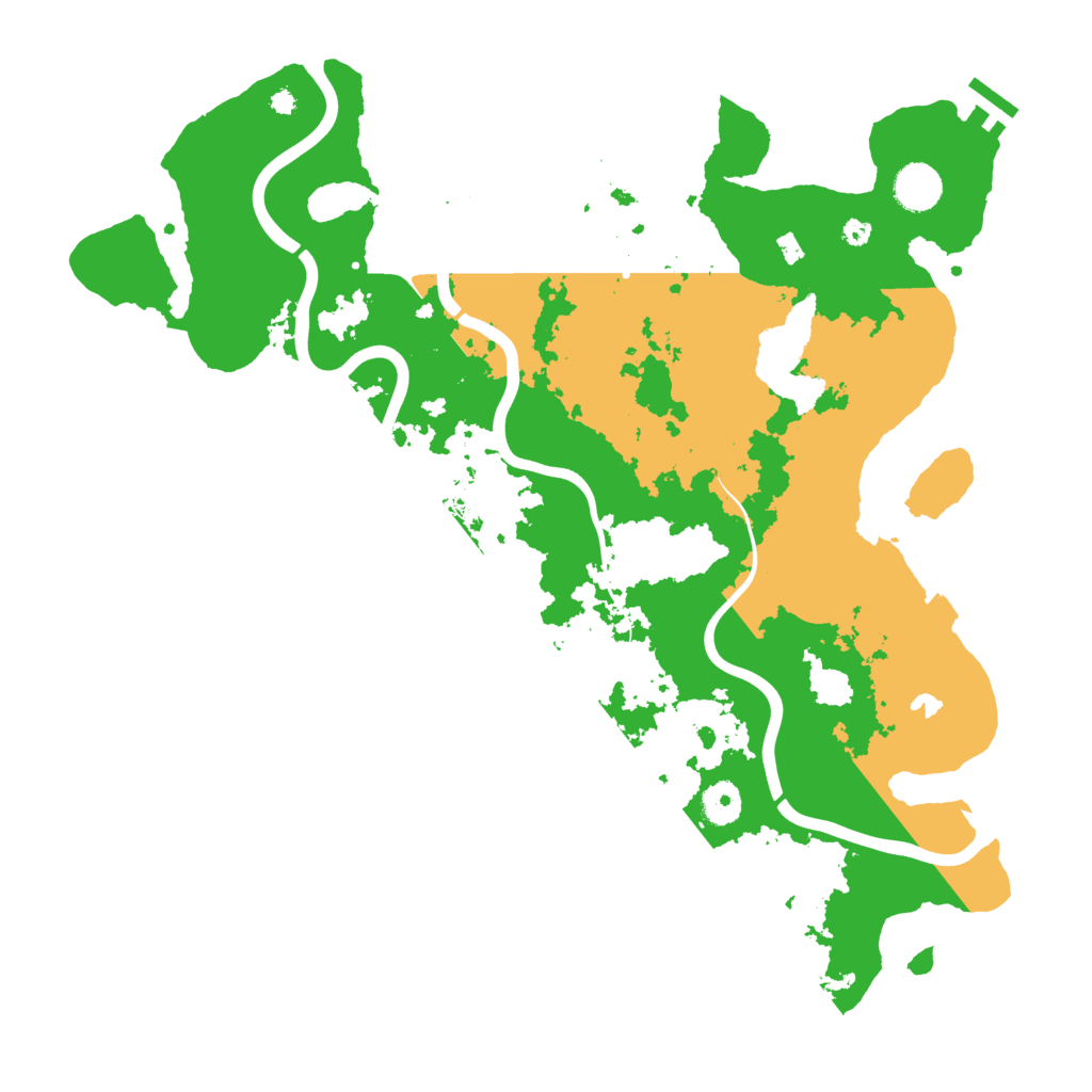 Biome Rust Map: Procedural Map, Size: 4000, Seed: 650276