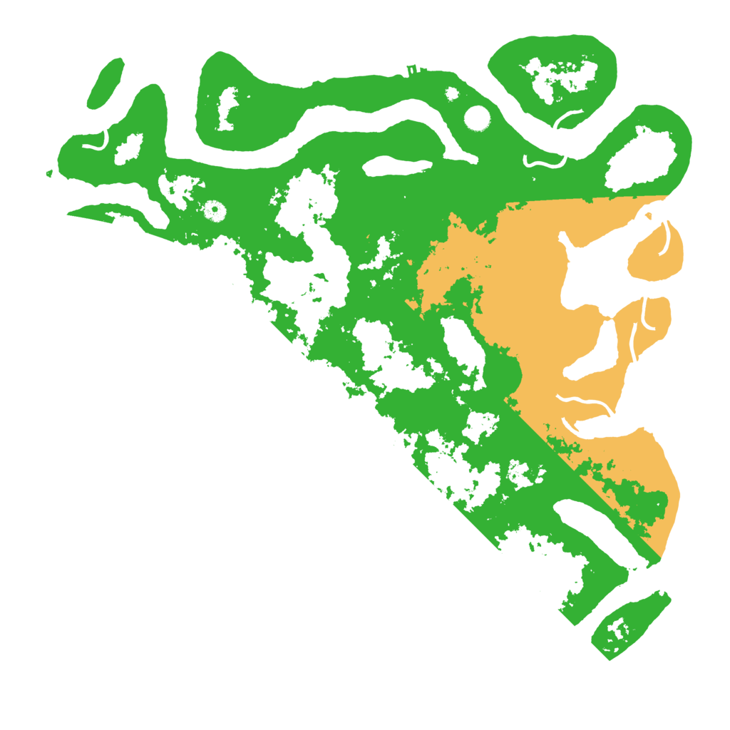 Biome Rust Map: Procedural Map, Size: 5000, Seed: 500558792