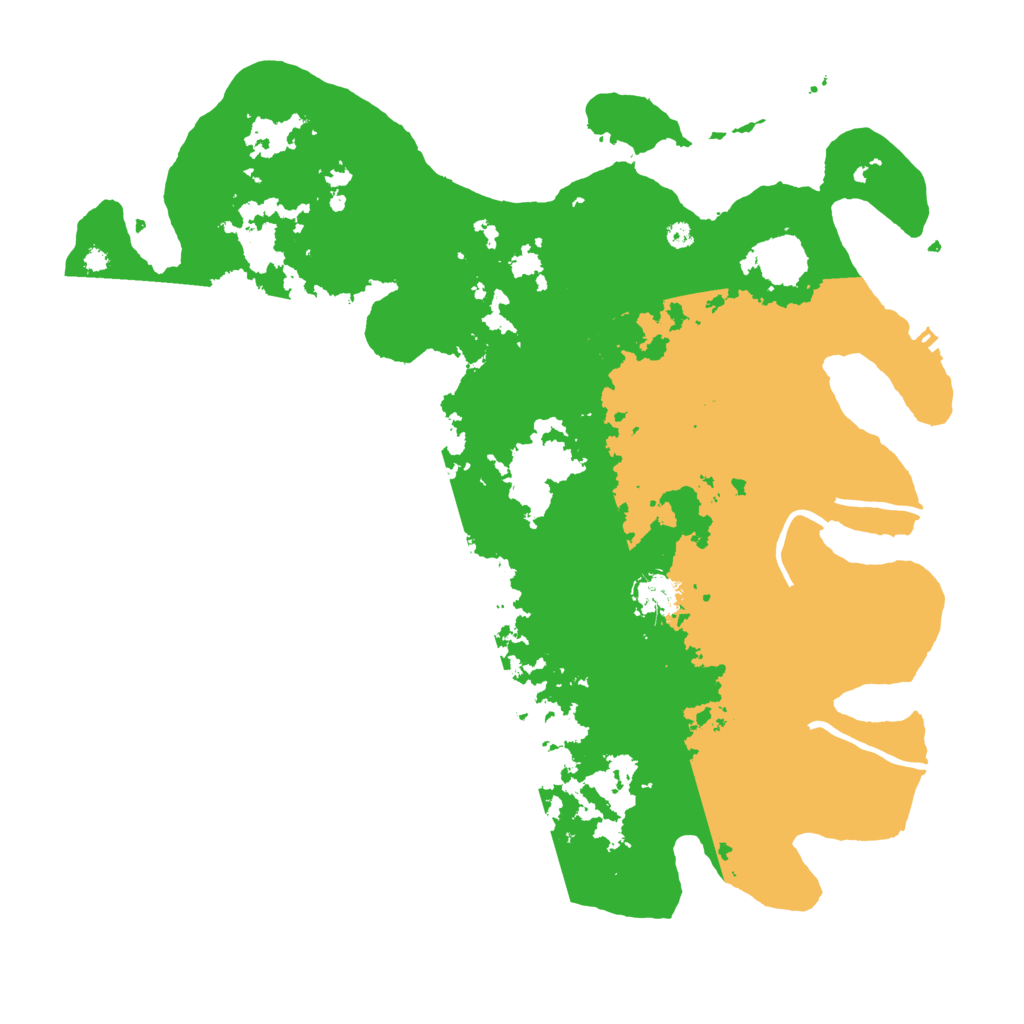 Biome Rust Map: Procedural Map, Size: 4000, Seed: 3051529