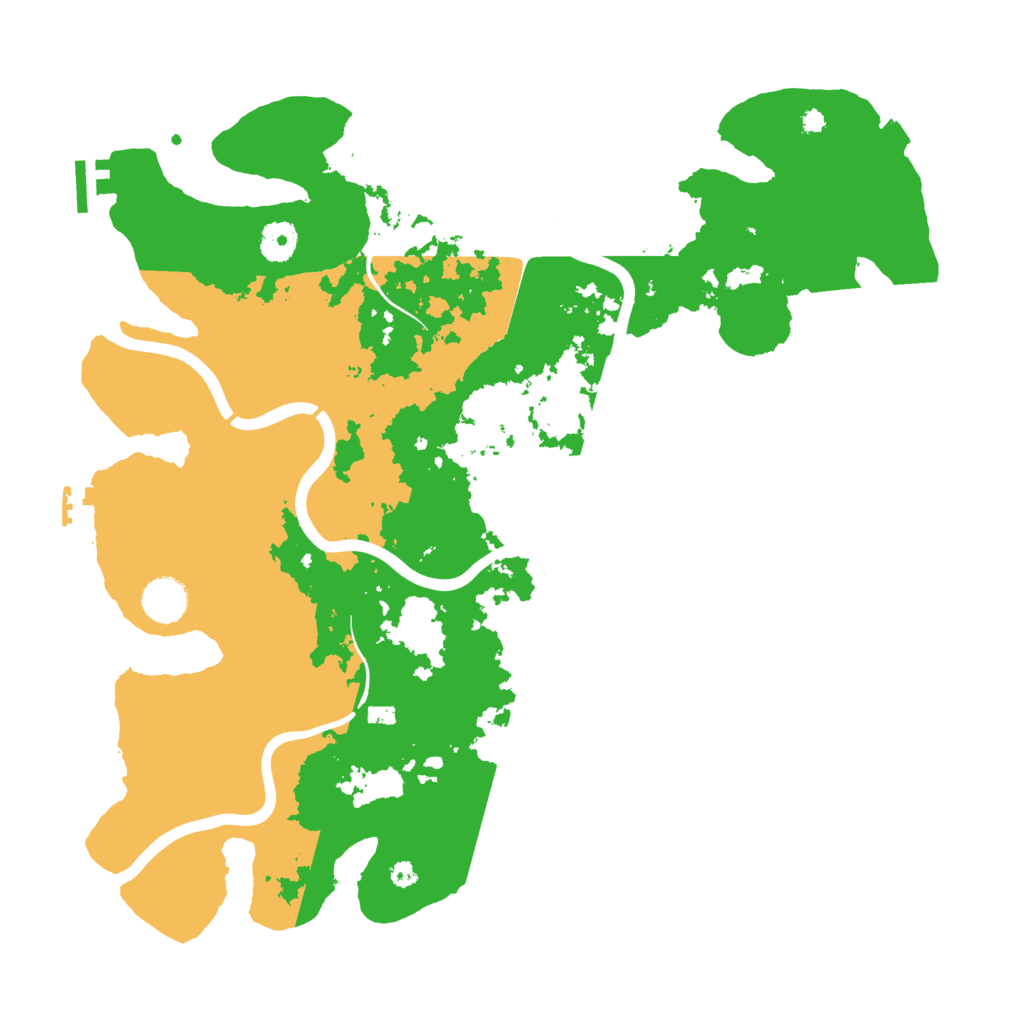 Biome Rust Map: Procedural Map, Size: 3950, Seed: 1880578381