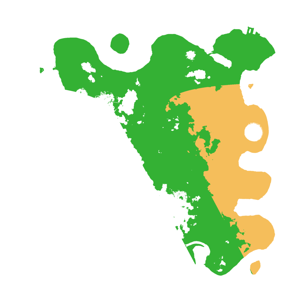 Biome Rust Map: Procedural Map, Size: 3000, Seed: 2093614614