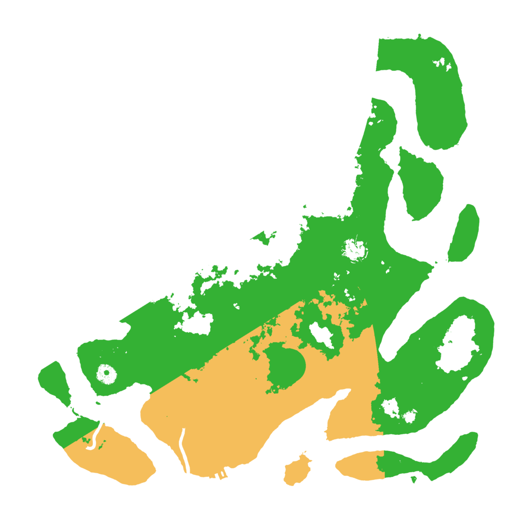 Biome Rust Map: Procedural Map, Size: 4000, Seed: 451