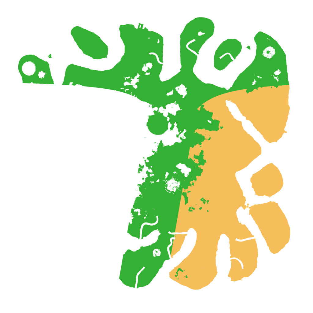 Biome Rust Map: Procedural Map, Size: 4000, Seed: 5499847