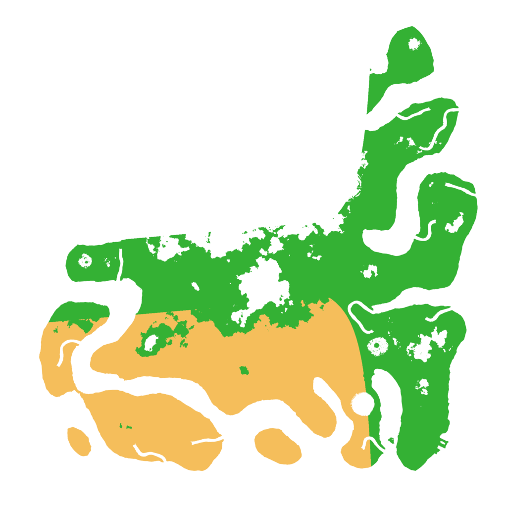 Biome Rust Map: Procedural Map, Size: 4000, Seed: 2567