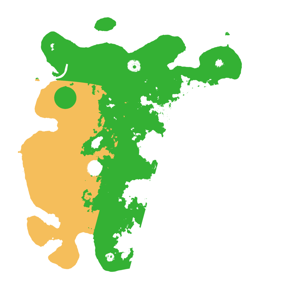 Biome Rust Map: Procedural Map, Size: 3500, Seed: 1698284