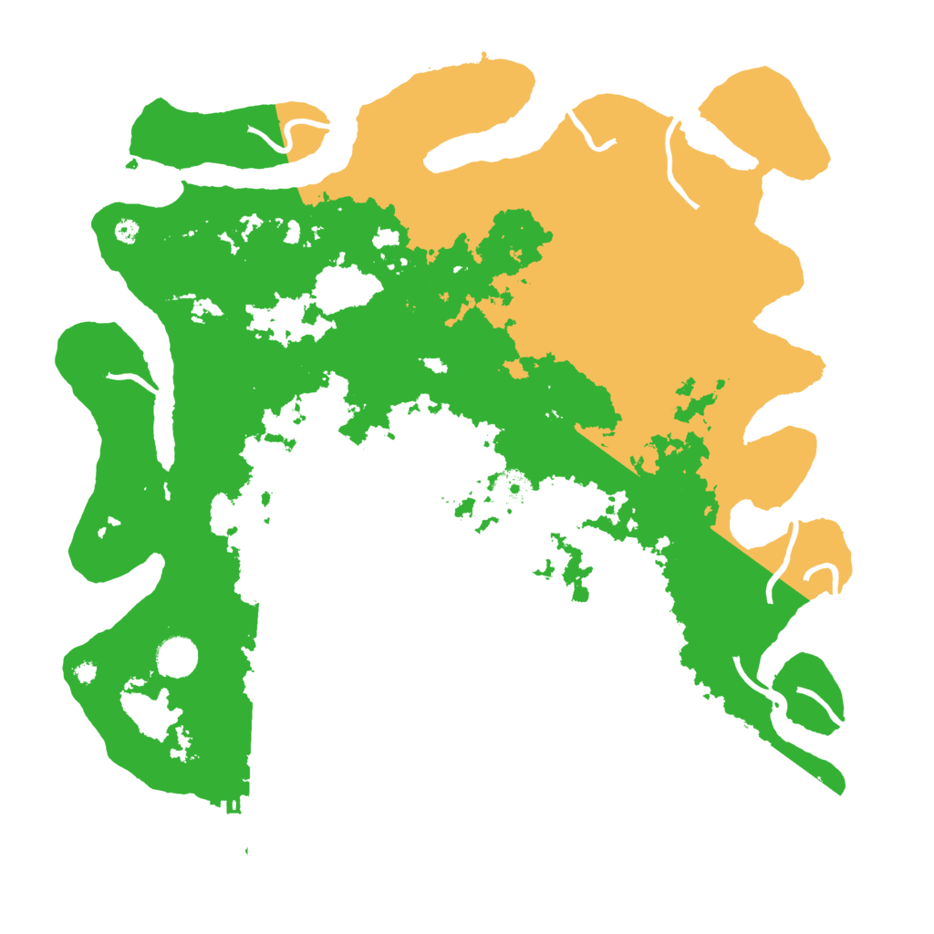 Biome Rust Map: Procedural Map, Size: 4000, Seed: 2713820