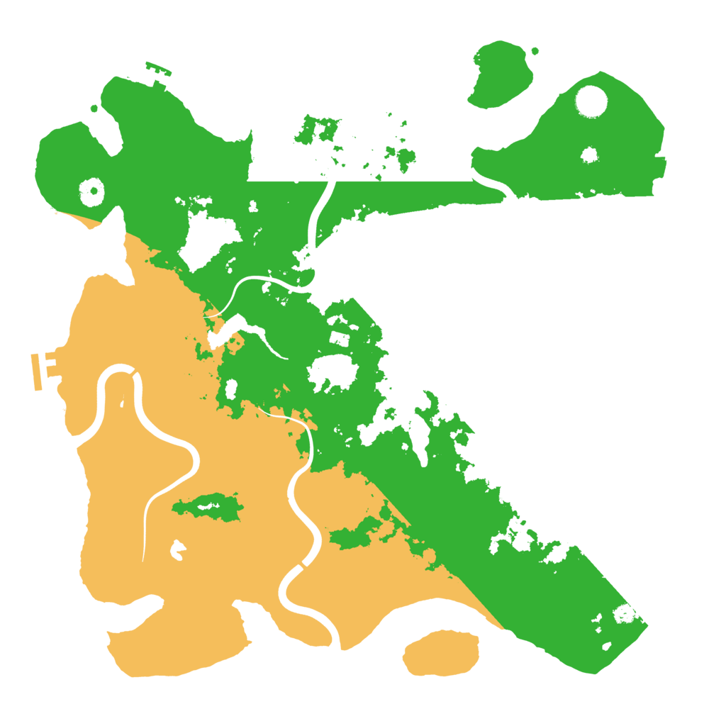 Biome Rust Map: Procedural Map, Size: 4000, Seed: 2242