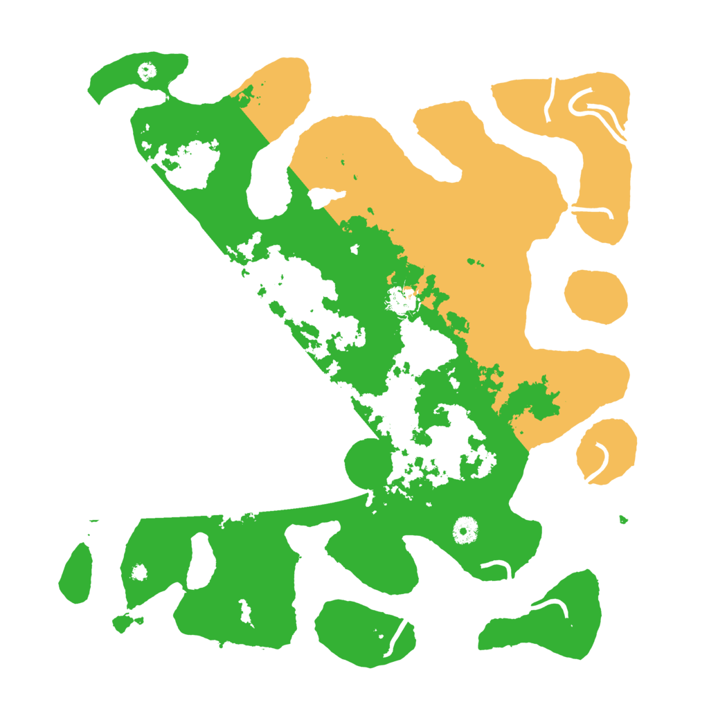 Biome Rust Map: Procedural Map, Size: 4000, Seed: 3122100