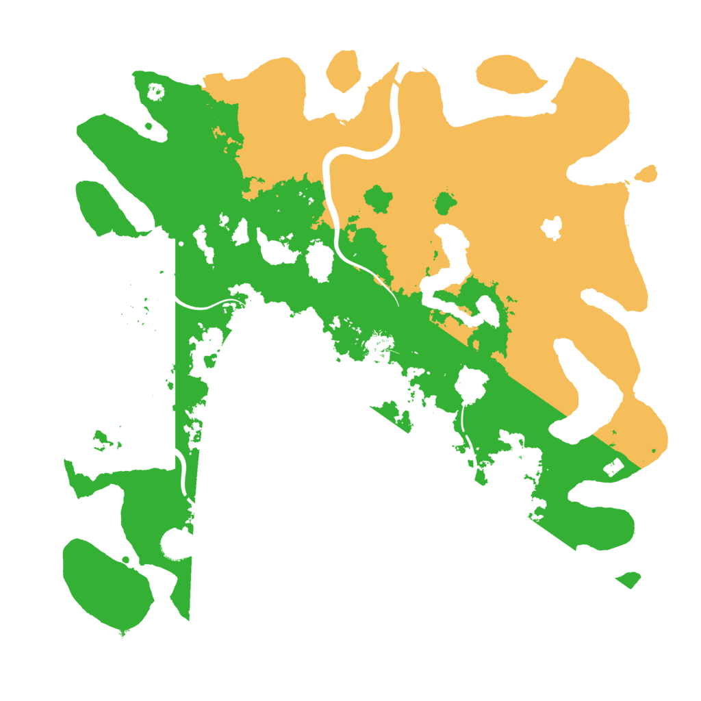 Biome Rust Map: Procedural Map, Size: 4000, Seed: 5388531