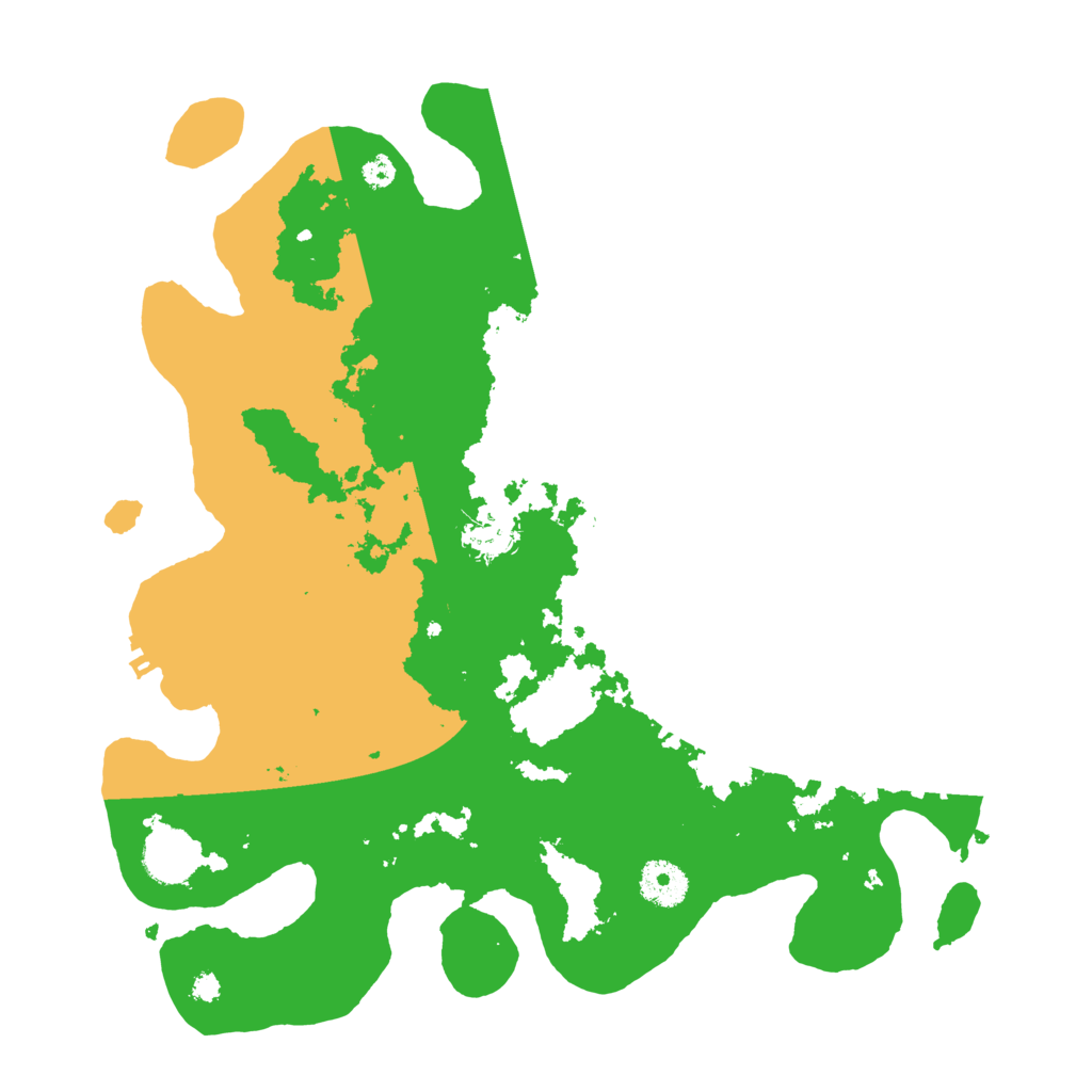 Biome Rust Map: Procedural Map, Size: 3500, Seed: 5325896