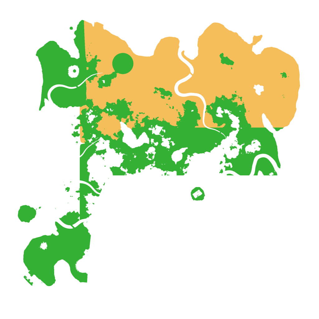 Biome Rust Map: Procedural Map, Size: 4000, Seed: 2196335