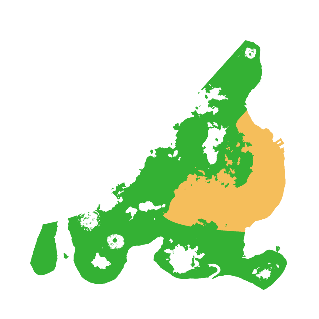 Biome Rust Map: Procedural Map, Size: 3000, Seed: 96011221