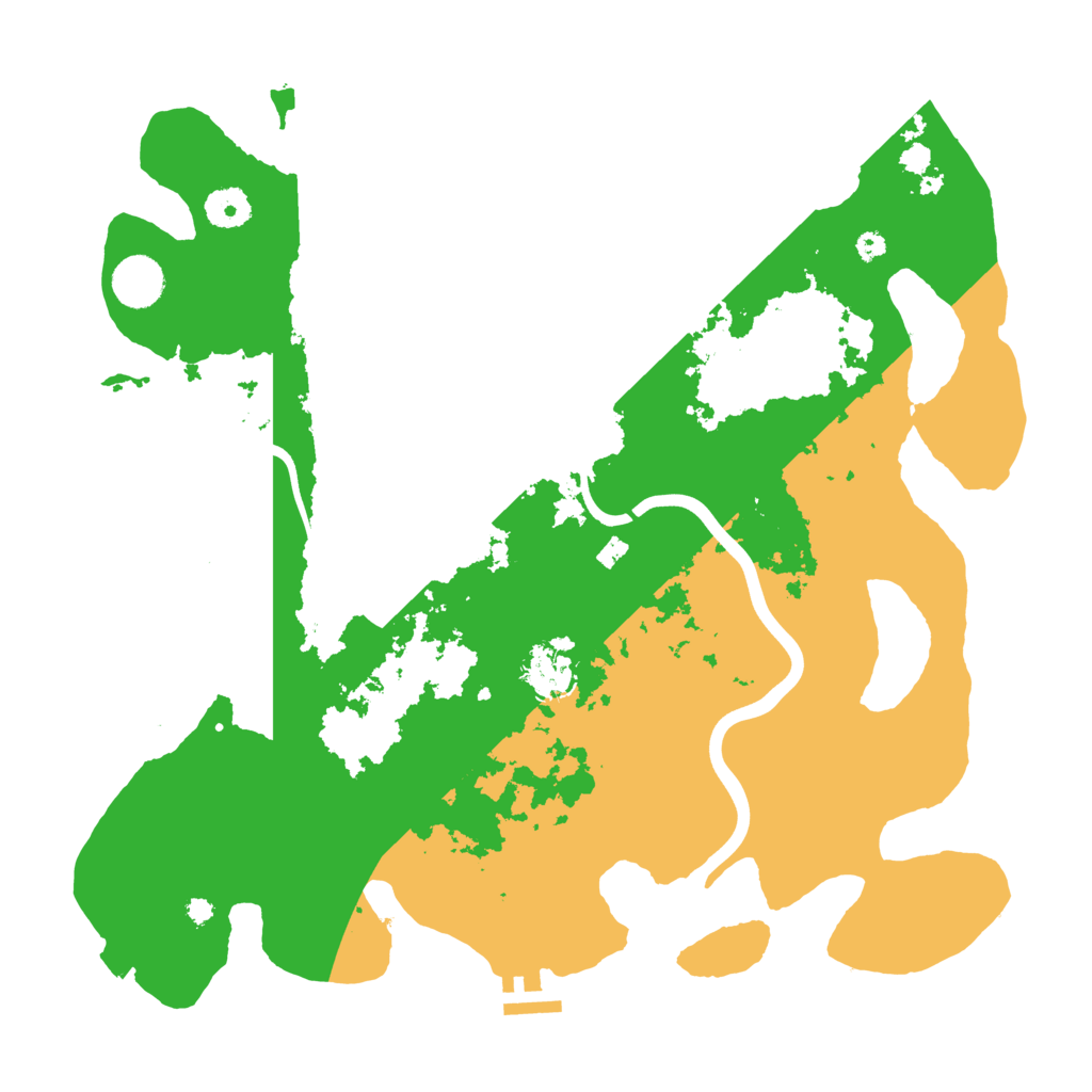 Biome Rust Map: Procedural Map, Size: 3800, Seed: 5567013