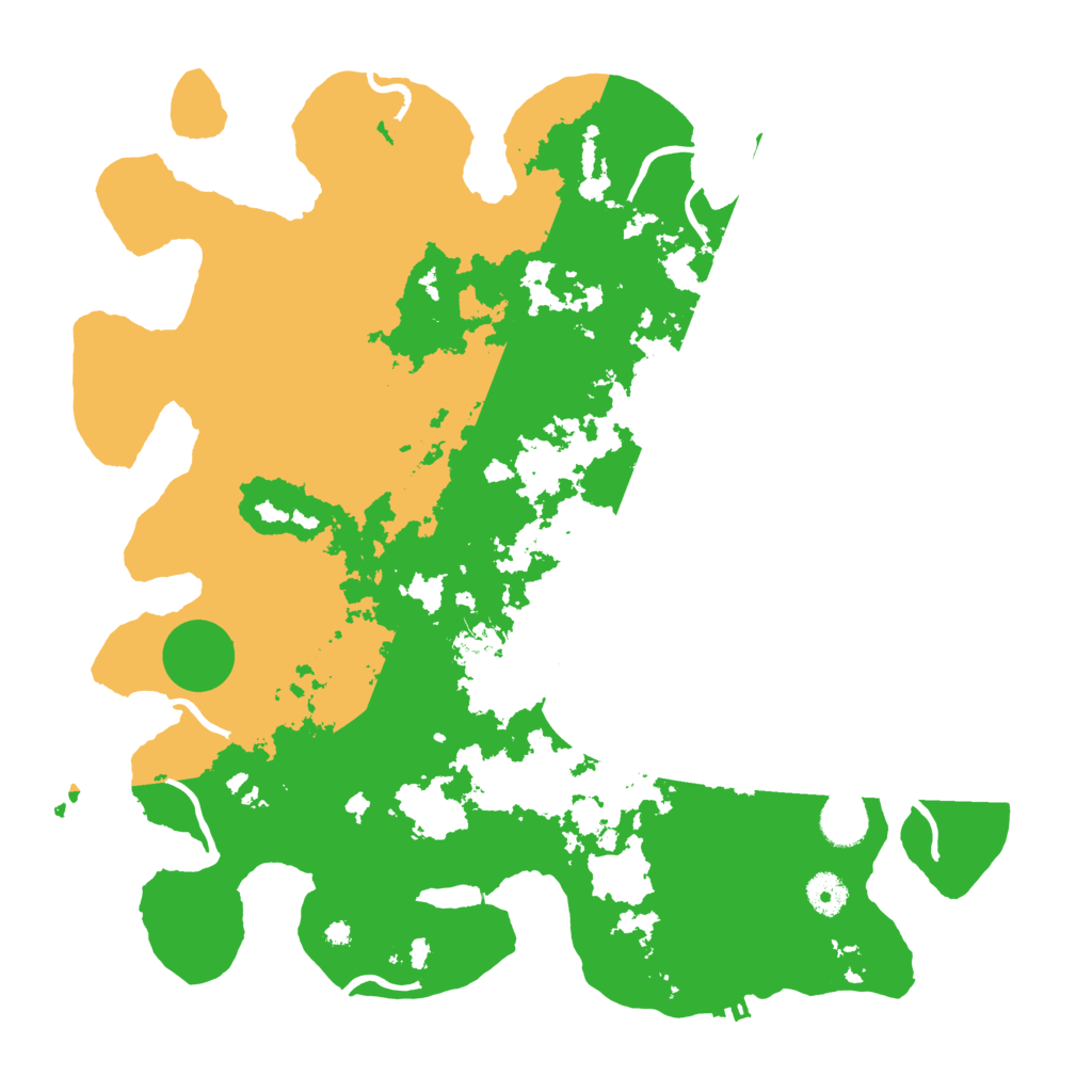 Biome Rust Map: Procedural Map, Size: 4000, Seed: 5127134