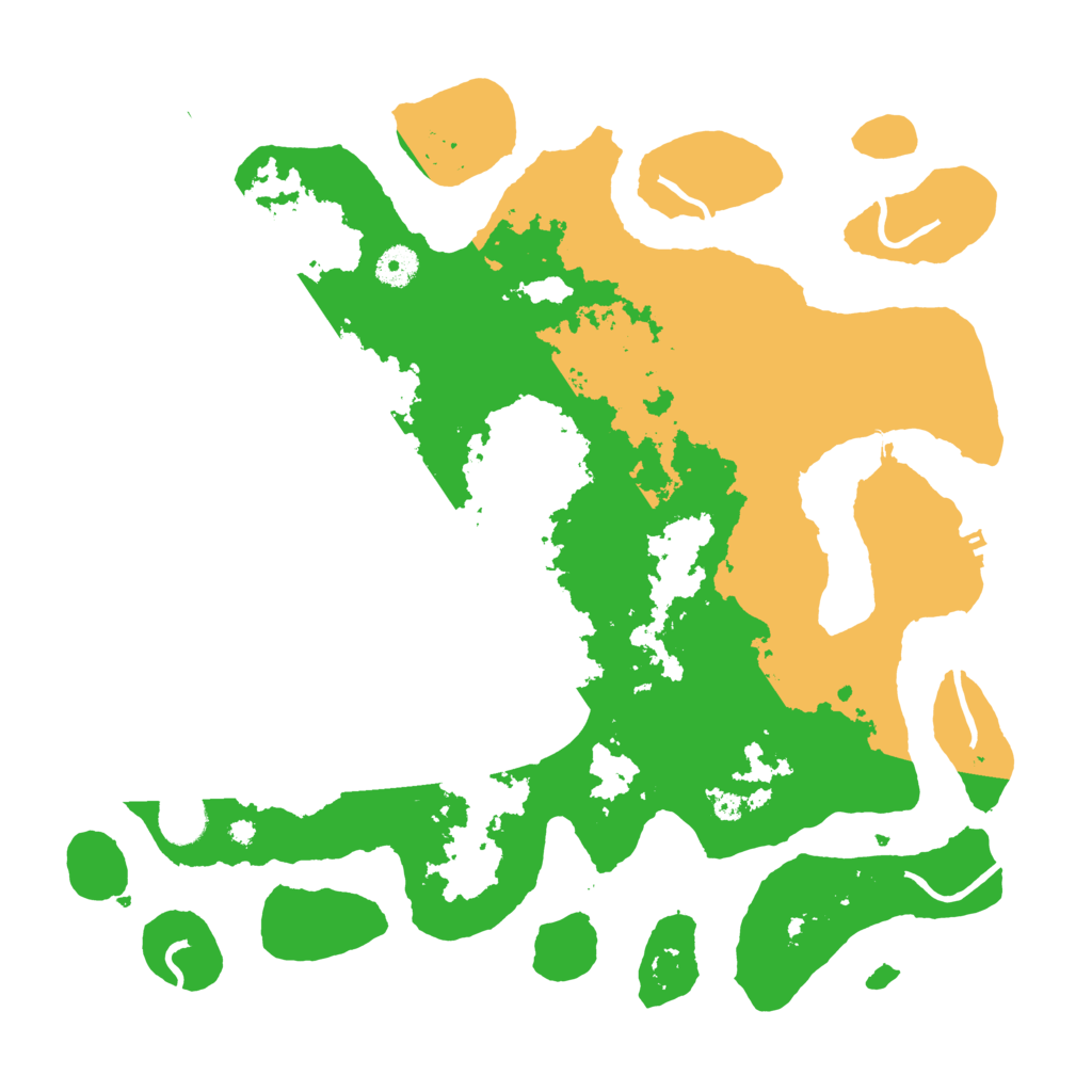 Biome Rust Map: Procedural Map, Size: 4000, Seed: 4167186
