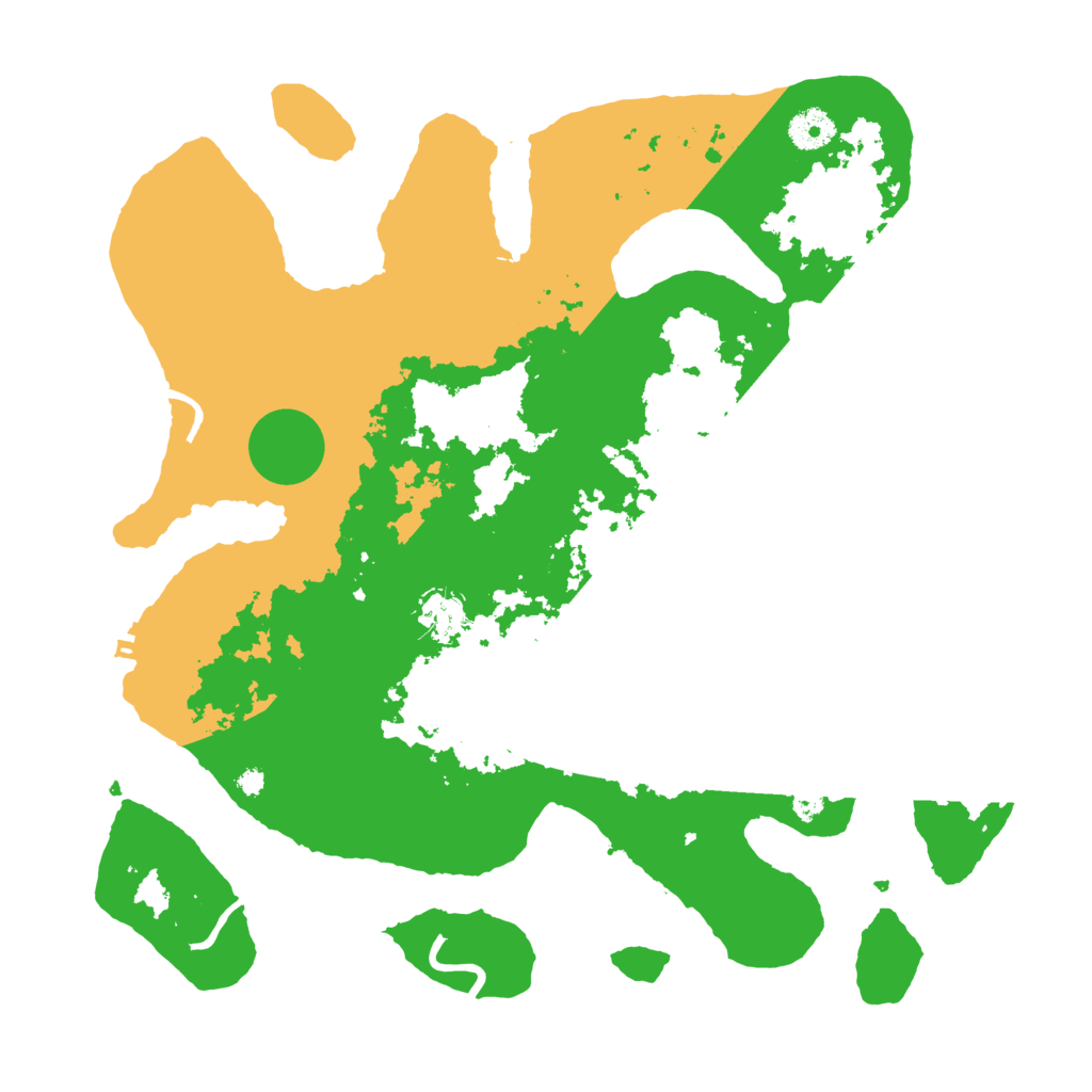 Biome Rust Map: Procedural Map, Size: 3800, Seed: 3941284