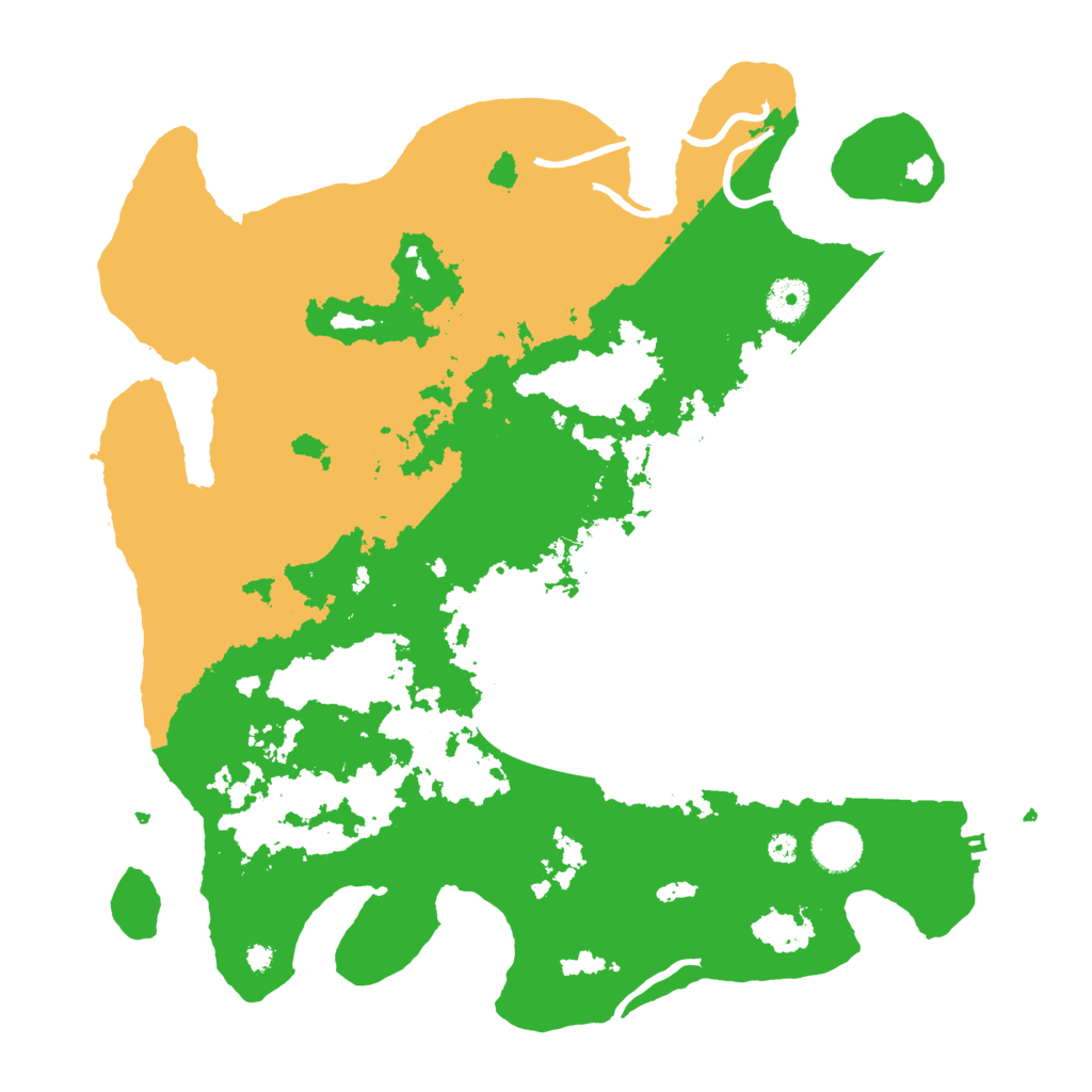 Biome Rust Map: Procedural Map, Size: 3800, Seed: 5342190