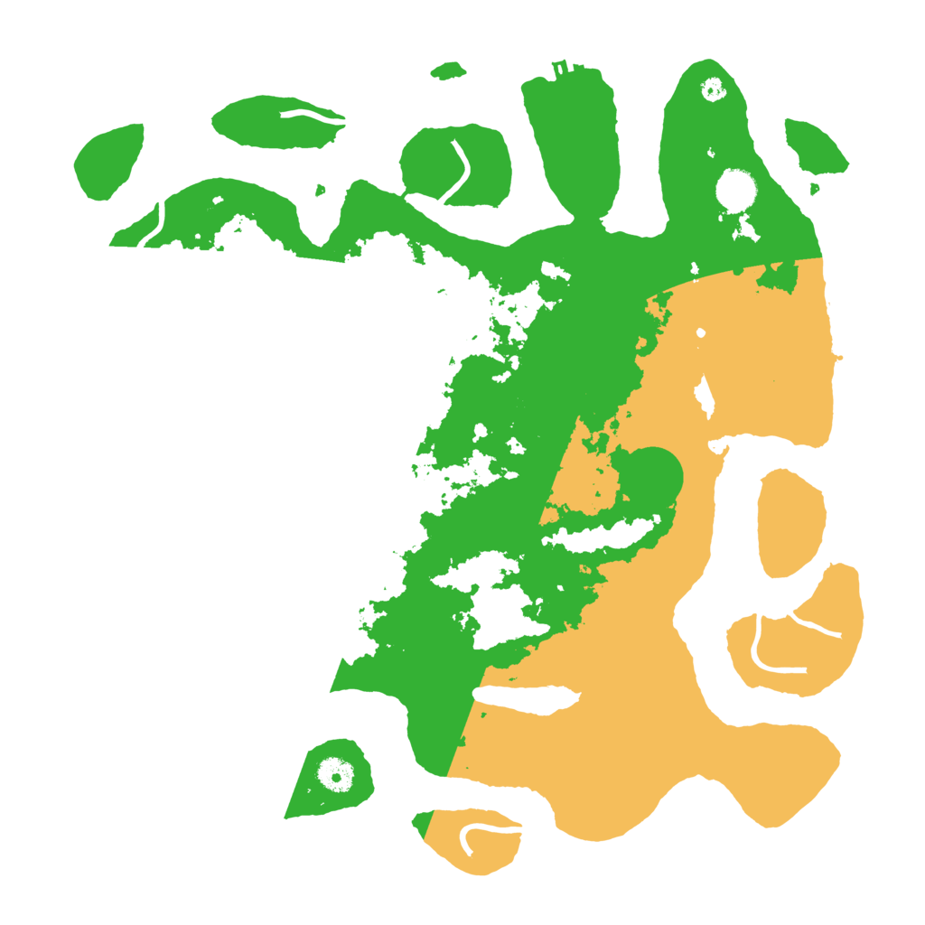 Biome Rust Map: Procedural Map, Size: 4000, Seed: 1011405