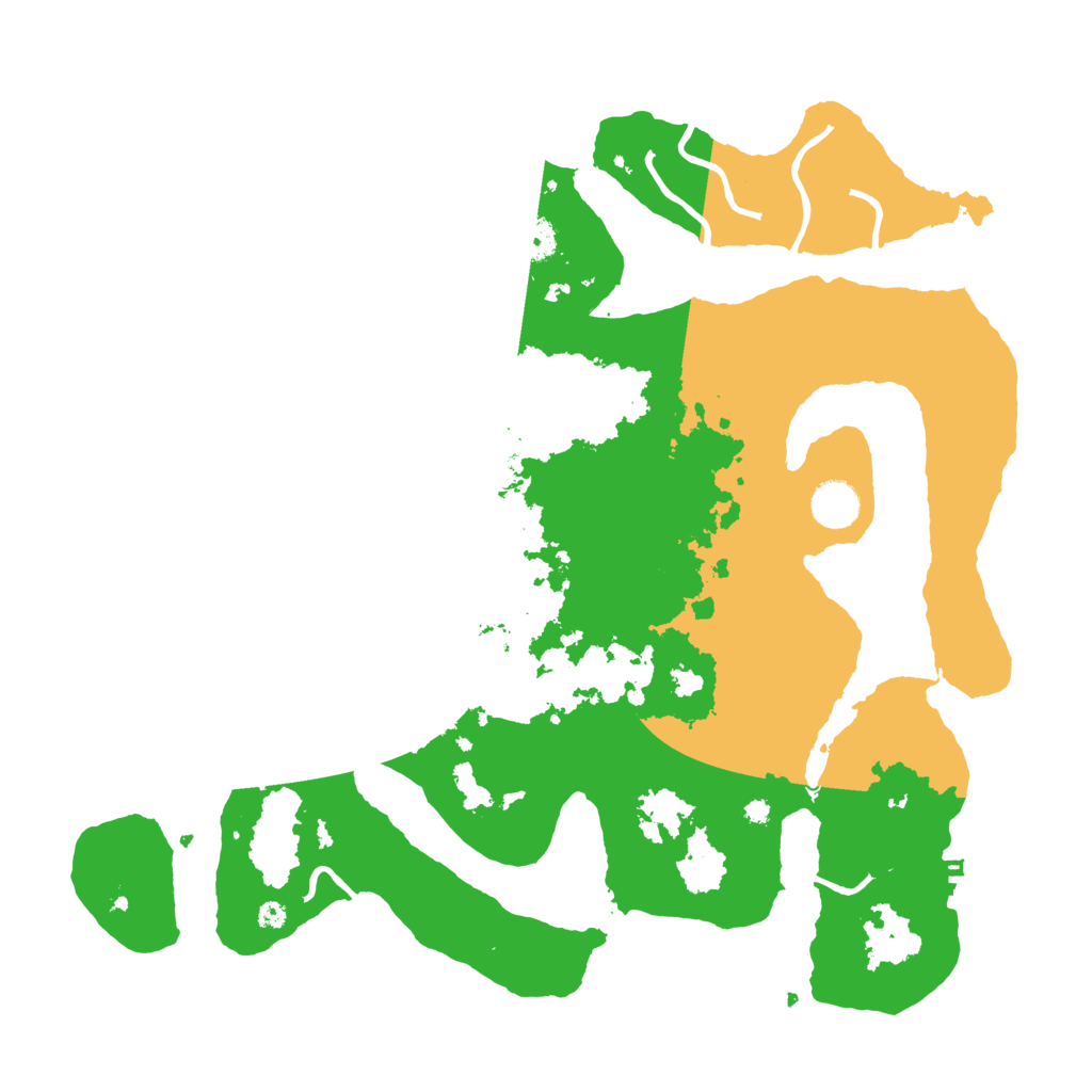 Biome Rust Map: Procedural Map, Size: 4000, Seed: 3336035