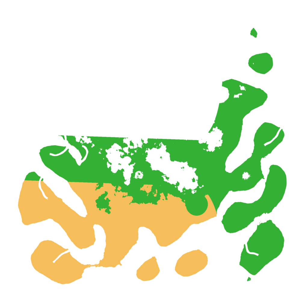 Biome Rust Map: Procedural Map, Size: 3800, Seed: 479347