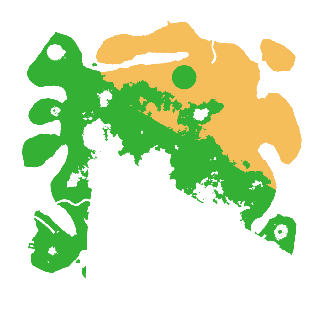 Biome Rust Map: Procedural Map, Size: 3500, Seed: 2720965