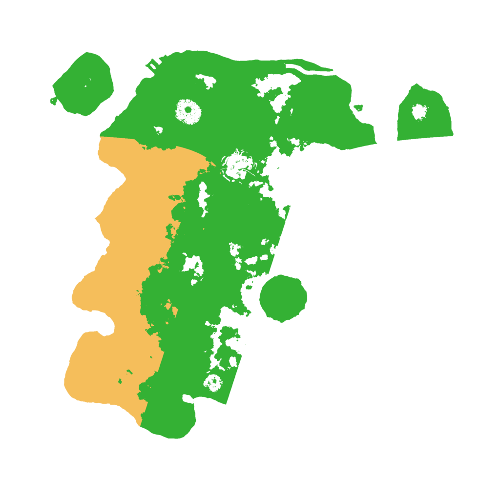 Biome Rust Map: Procedural Map, Size: 3000, Seed: 367283