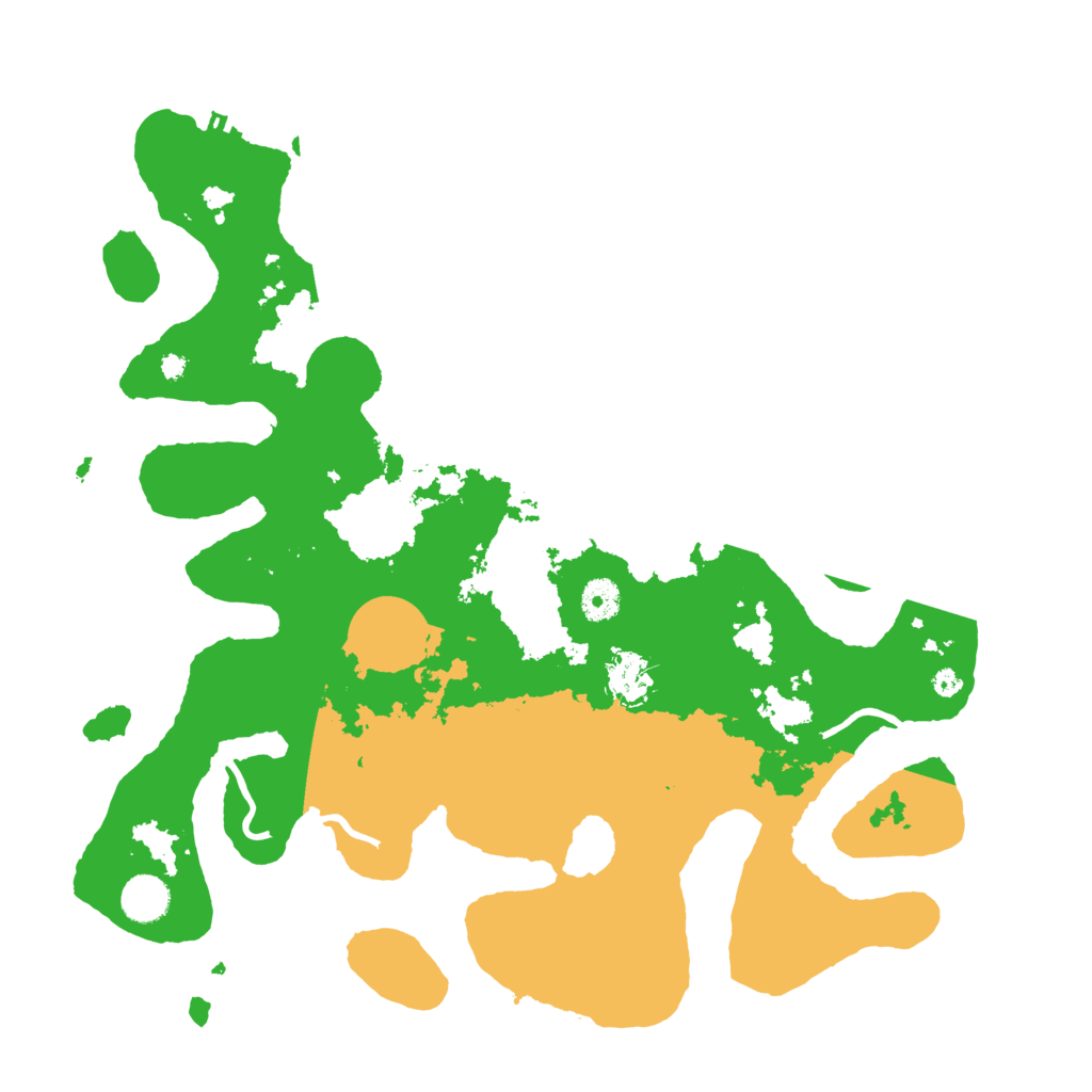 Biome Rust Map: Procedural Map, Size: 4000, Seed: 4184019