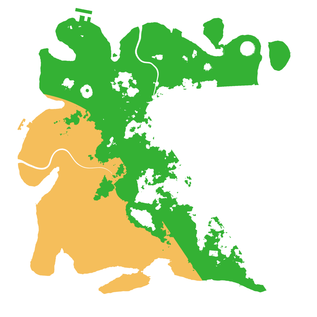Biome Rust Map: Procedural Map, Size: 3800, Seed: 2628878