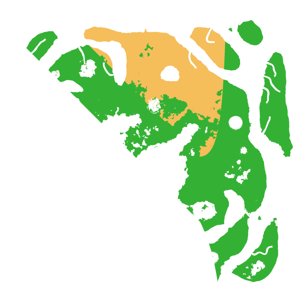 Biome Rust Map: Procedural Map, Size: 4000, Seed: 51937426