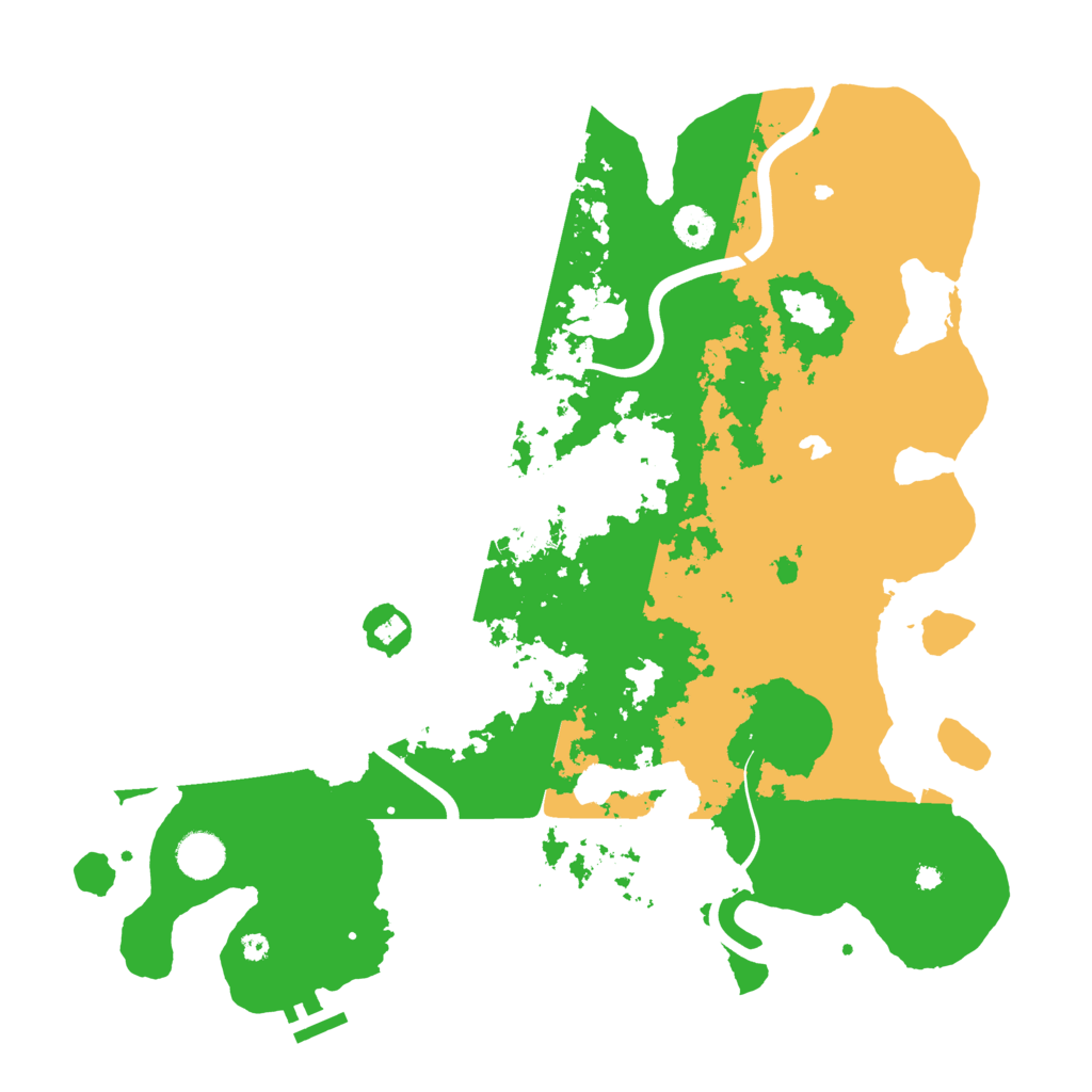 Biome Rust Map: Procedural Map, Size: 4000, Seed: 1740655