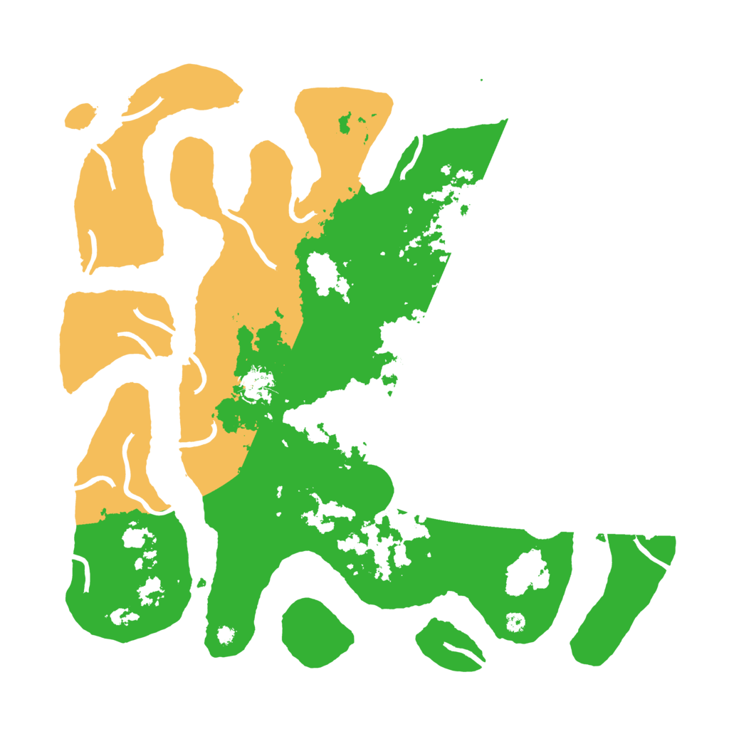 Biome Rust Map: Procedural Map, Size: 3800, Seed: 1246454