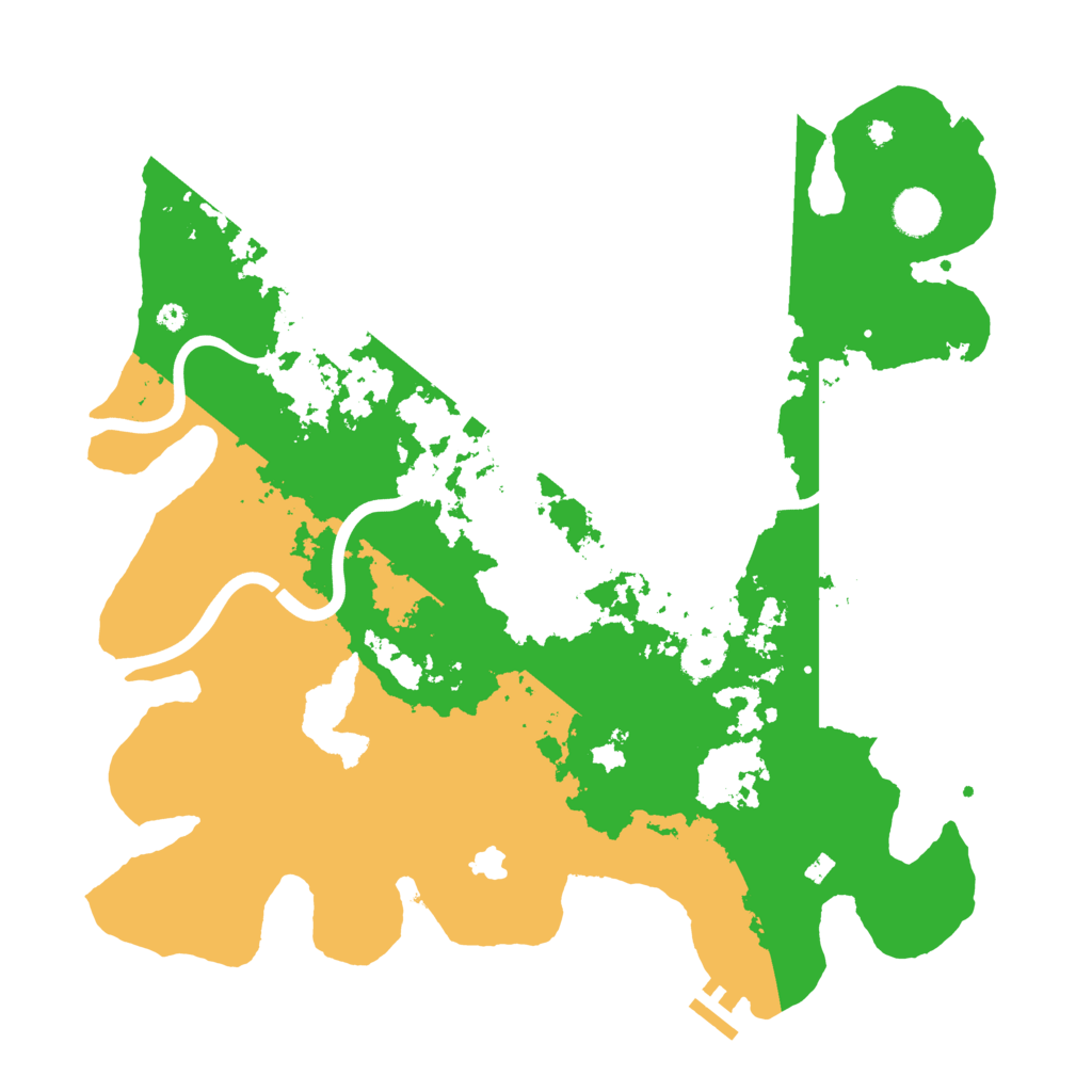 Biome Rust Map: Procedural Map, Size: 4000, Seed: 2889982