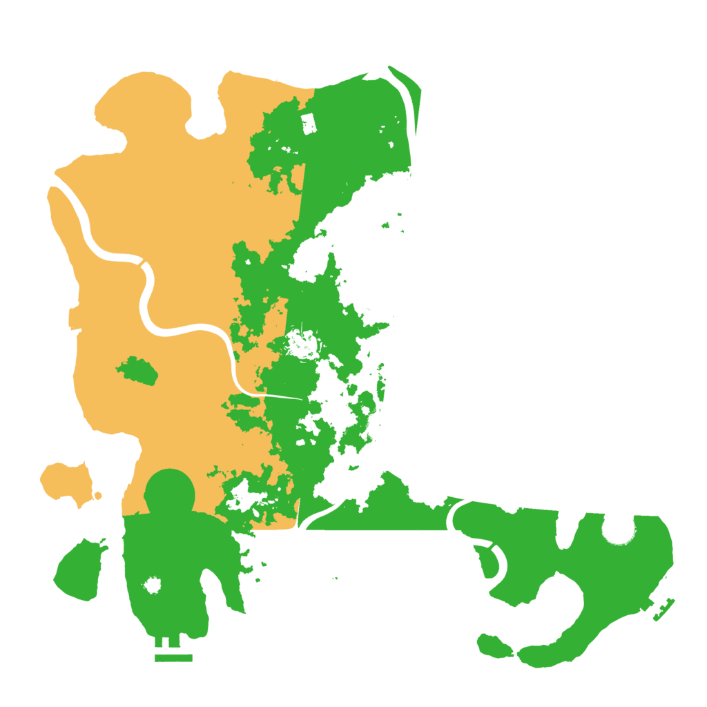 Biome Rust Map: Procedural Map, Size: 3800, Seed: 1712453