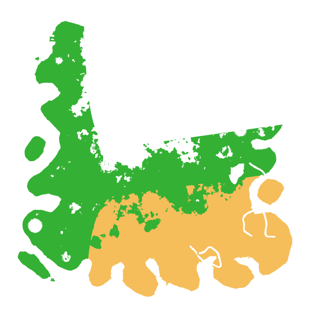 Biome Rust Map: Procedural Map, Size: 4000, Seed: 8762