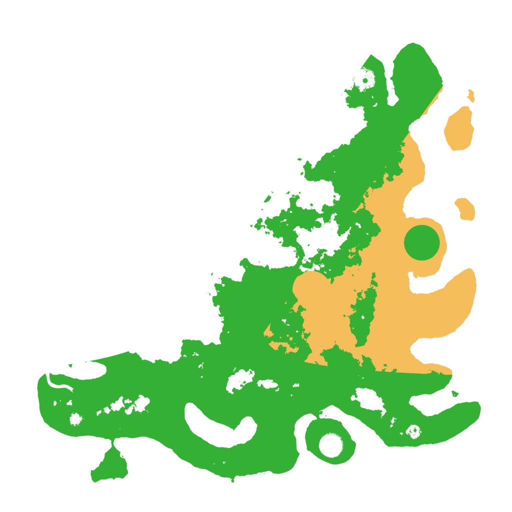 Biome Rust Map: Procedural Map, Size: 3800, Seed: 4735995