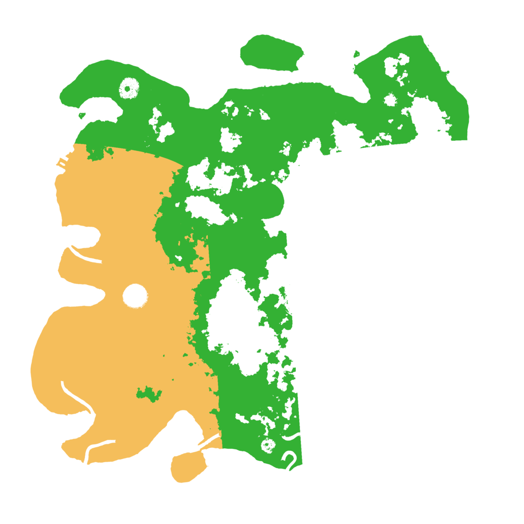 Biome Rust Map: Procedural Map, Size: 3800, Seed: 1368631