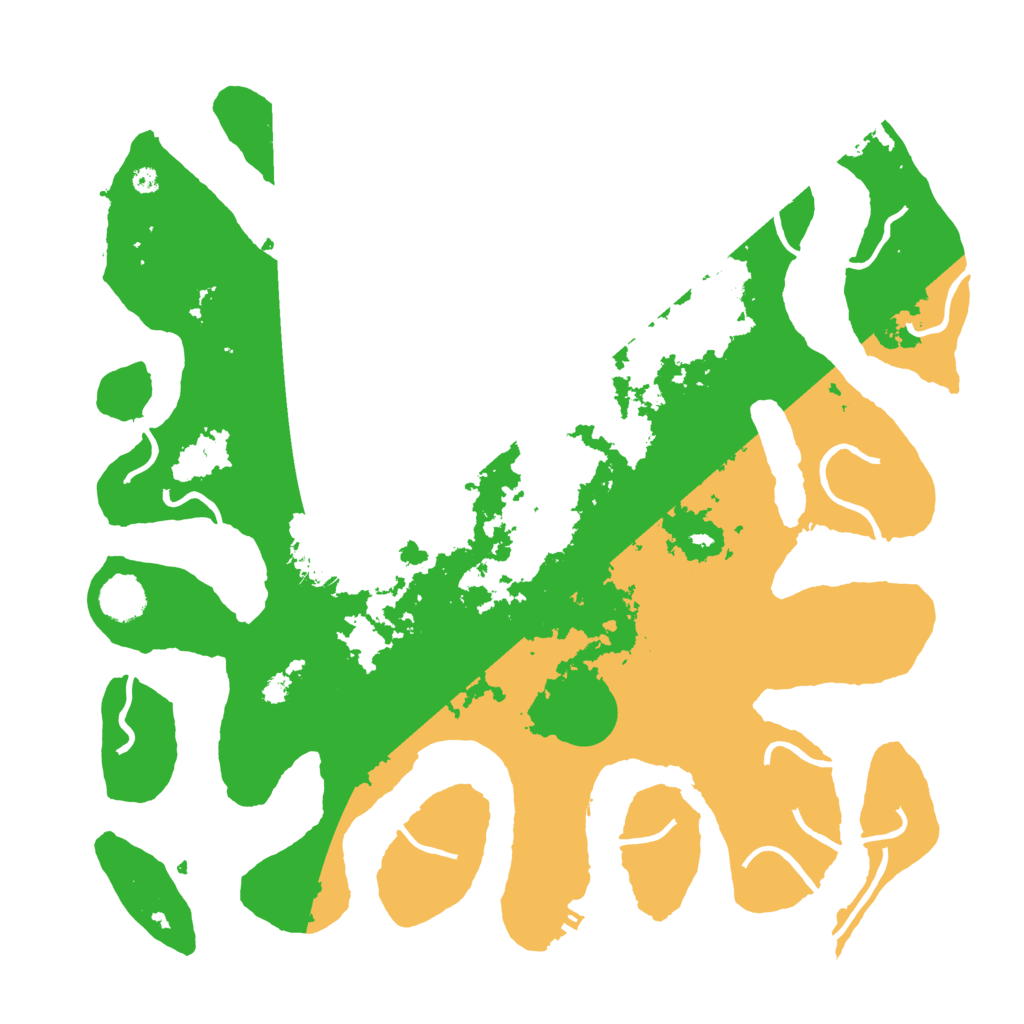 Biome Rust Map: Procedural Map, Size: 4000, Seed: 4592019