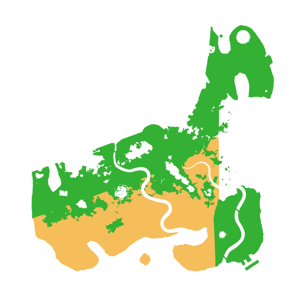 Biome Rust Map: Procedural Map, Size: 3800, Seed: 3680402